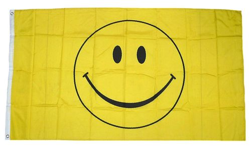 国旗旗/微笑笑脸hissflagge 90×150厘米